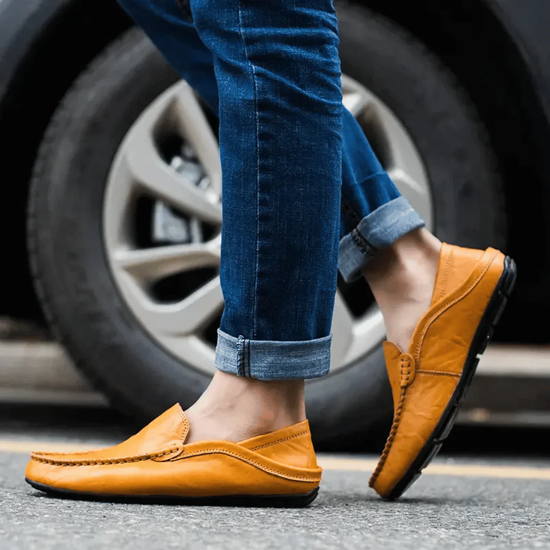 Lloyd™ | Ręcznie robione skórzane mokasyny Casual Loafers